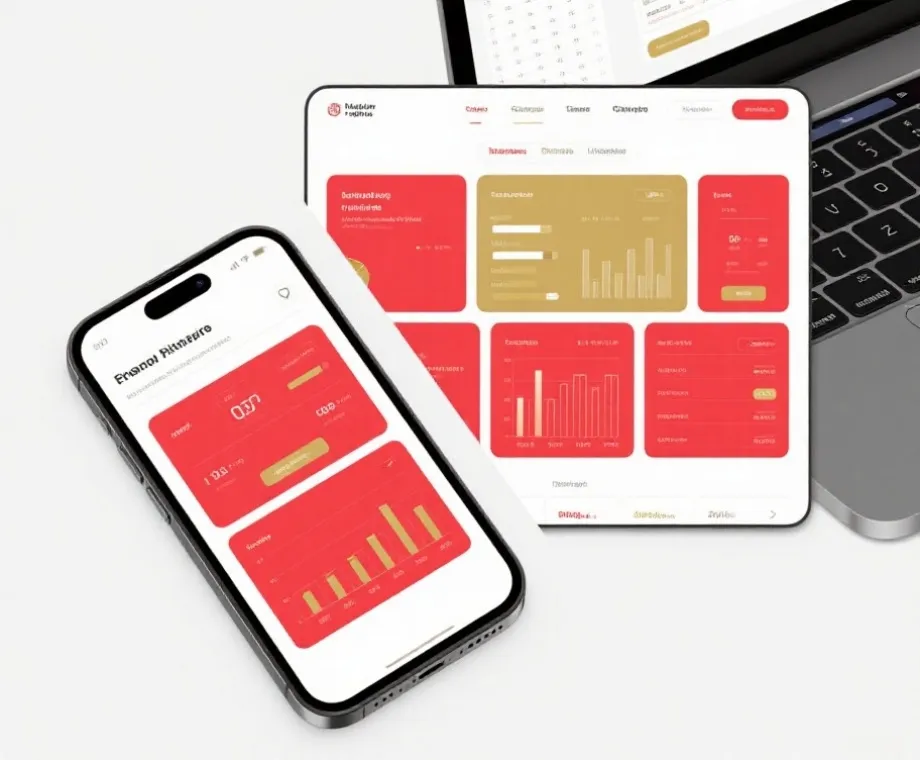 响应式首页界面